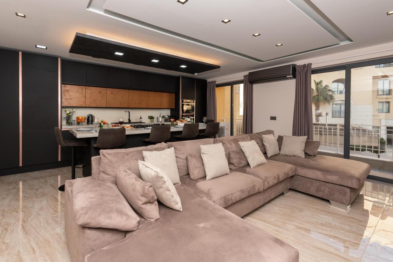 Luxury 2 Bed Apartment In The Heart Of St Julians Saint Julian's Ngoại thất bức ảnh