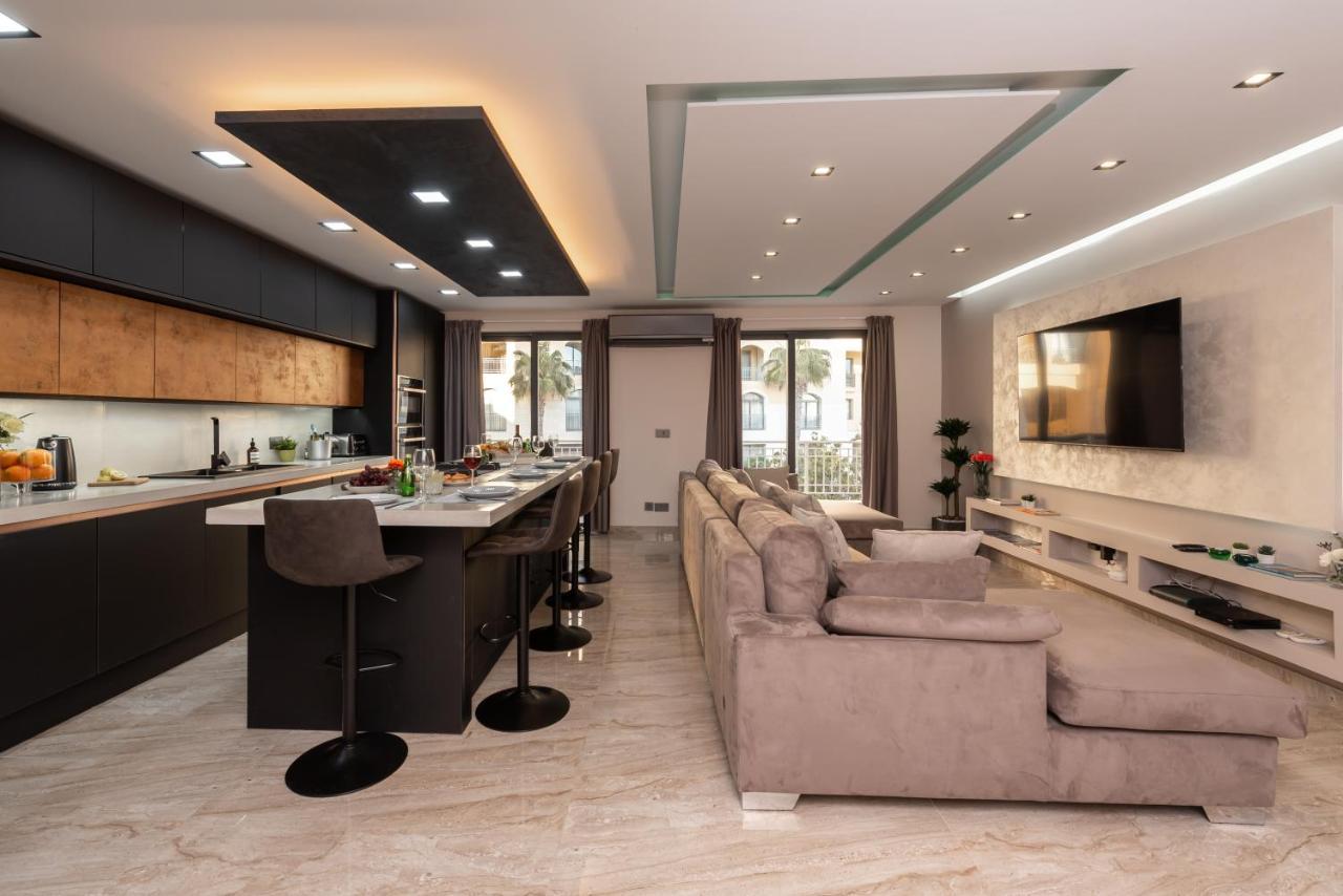 Luxury 2 Bed Apartment In The Heart Of St Julians Saint Julian's Ngoại thất bức ảnh