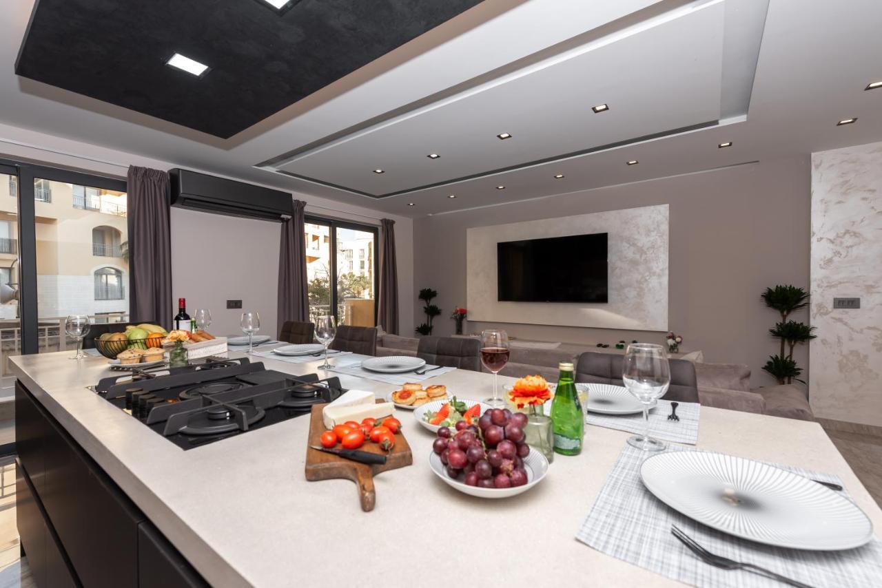 Luxury 2 Bed Apartment In The Heart Of St Julians Saint Julian's Ngoại thất bức ảnh
